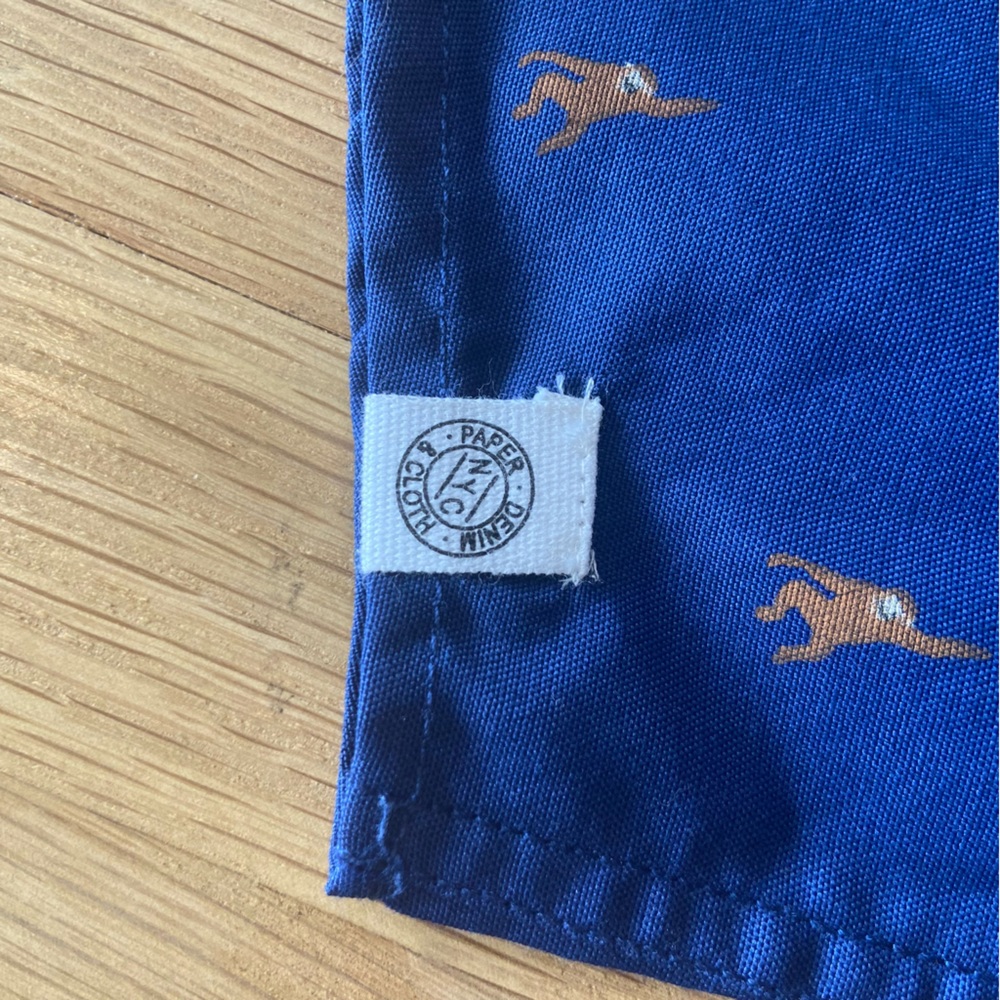 Paper Denim & Cloth Monkey Print Button Down Short Size 4 NWT - Picture 7 of 7